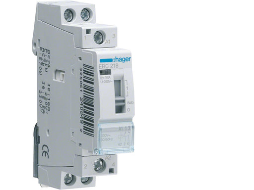 Hager Relay 16a 1no+1nc 230v~50/60hz