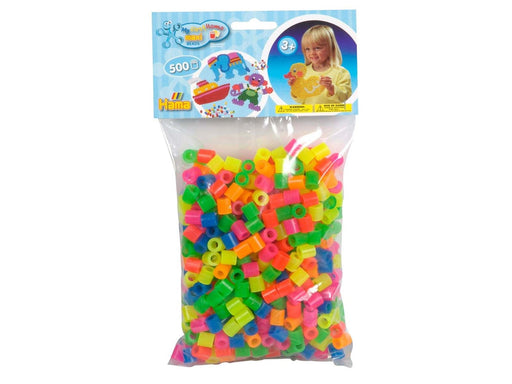 Hama Beads Mix Neon Maxi 500 pcs