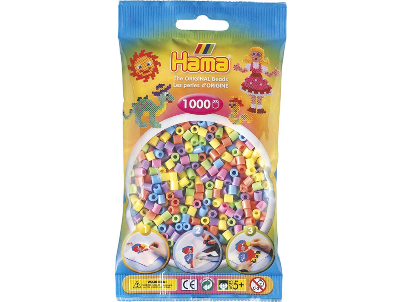 Hama Beads Pastelmix 1000 pcs