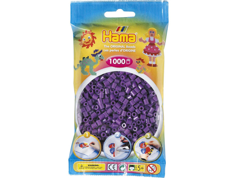 Hama Beads Purple 1000 pcs