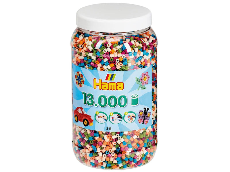 Hama Beads in Pot - Mix 13000 pcs
