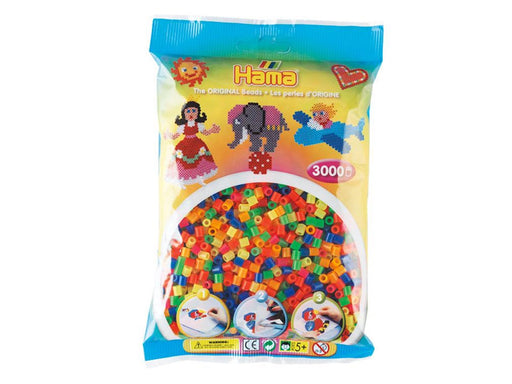 Hama Beads mix-Neon 3000 pcs