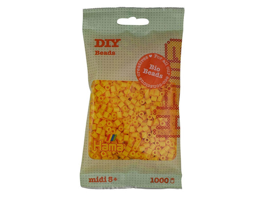 Hama Bio Iron-on Beads - Yellow 1000 pcs
