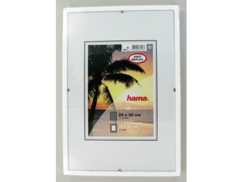 Hama "Clip-Fix" Frameless Picture Holder anti-reflective glass 24 x 30 cm