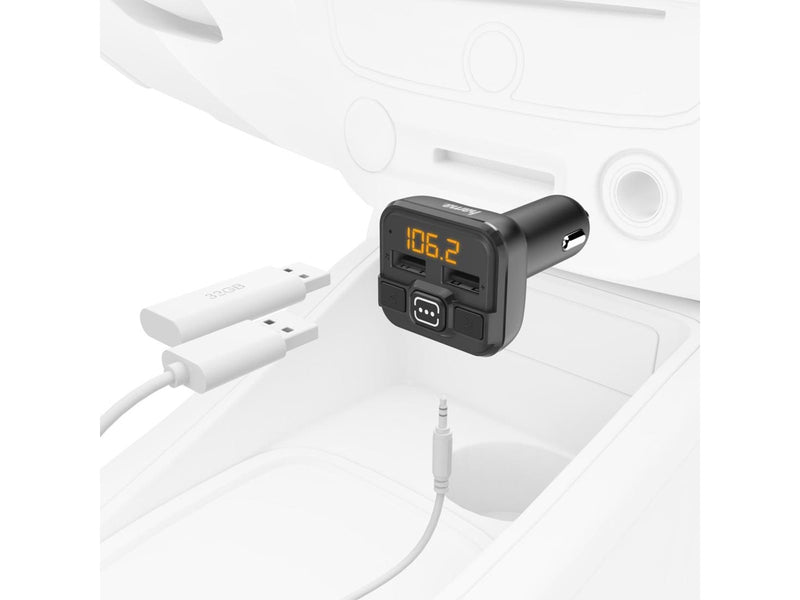 Hama FM transmitter / power adapter for mobile phone tablet