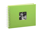 Hama "Fine Art" Spiral Album 24 x 17 cm 50 White Pages kiwi