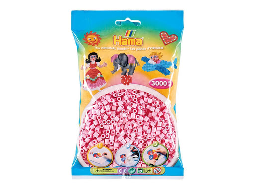 Hama Iron on Beads - Pastel Pink 3000 pcs