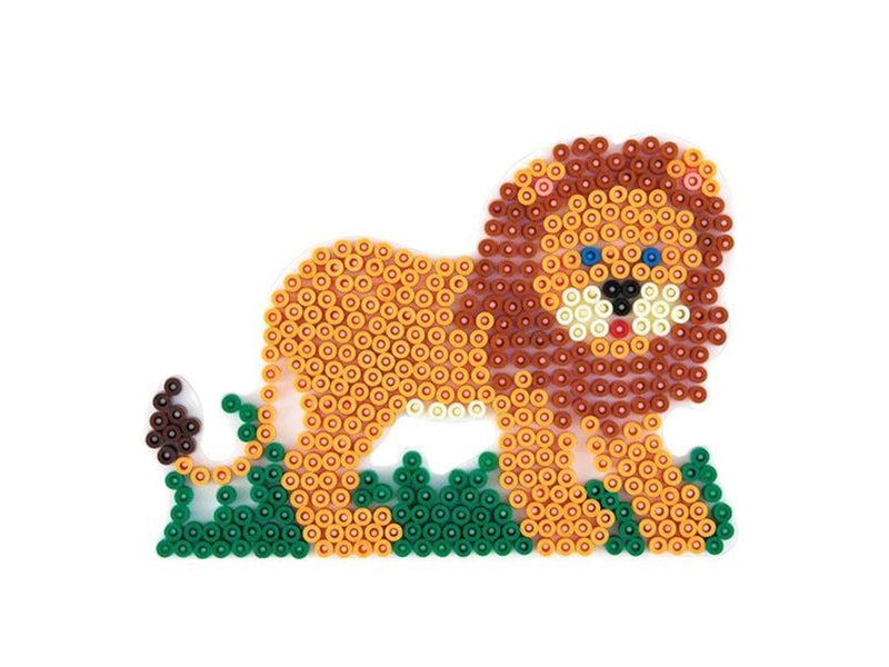Hama Ironing Beads Pegboard-Lion