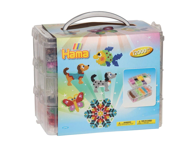 Hama Ironing Beads Set Storage box - large 12.000pcs.