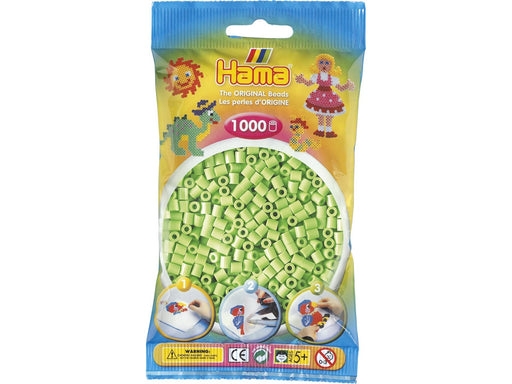 Hama Ironing beads-Green Pastel 1000 pcs