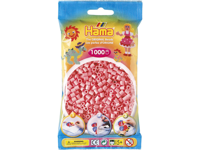 Hama Ironing beads-pink (06) 1000pcs.