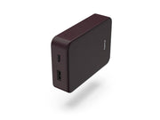 Hama Powerbank Colour 10 10000mAh USB-C+USB-A Plum - 10000 mAh