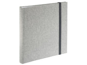Hama "Tessuto" Jumbo Album 30x30 cm 60 White Pages - Grey