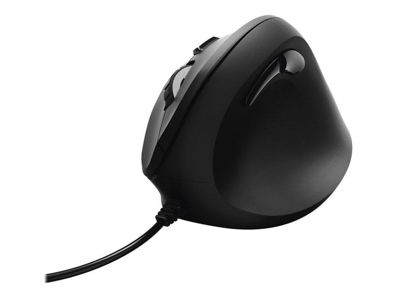 Hama Vertical Ergonomic - vertical mouse - USB - black - Vertical mouse (Schwarz)