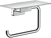 Hansgrohe addstoris roll holder with shelf chrome