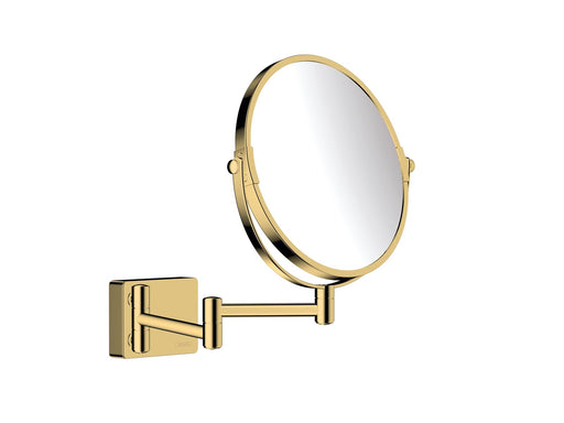 Hansgrohe addstoris shaving mirror polished gold-optic pvd