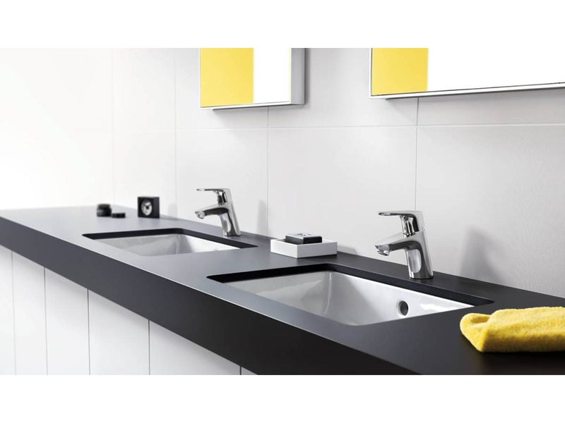 Hansgrohe focus single lever basin mixer 70 with pop-up wast