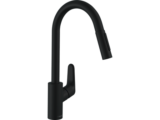Hansgrohe focus single lever kitchen mixer 240 with pull-out