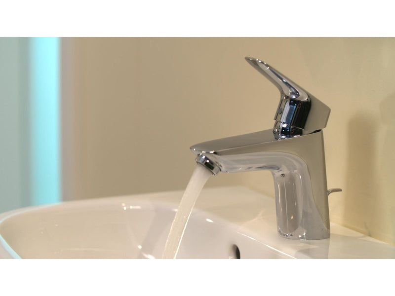 Hansgrohe logis single lever basin mixer 70 with pop-up waste set