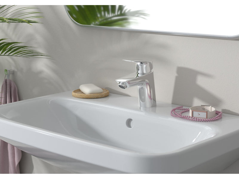 Hansgrohe logis single lever basin mixer 70 with pop-up waste set