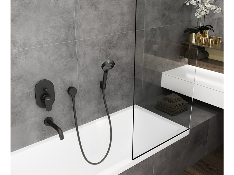 Hansgrohe shower holder porter s matt black