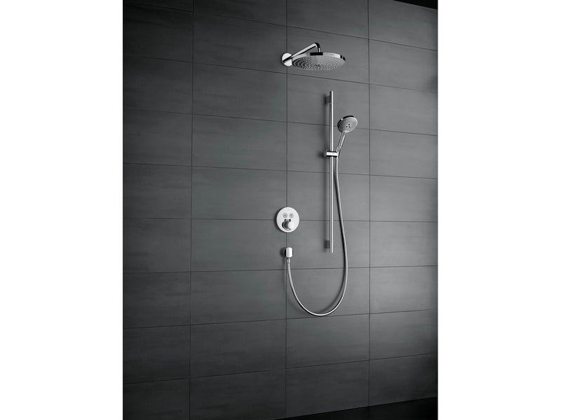 Hansgrohe showerselect s thermostatic mixer for concealed installation for 2 outlets matt black