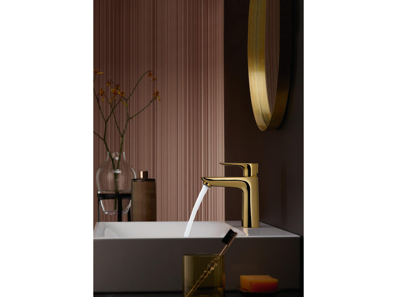Hansgrohe talis e single lever basin mixer 110 with pop-up waste set pgo