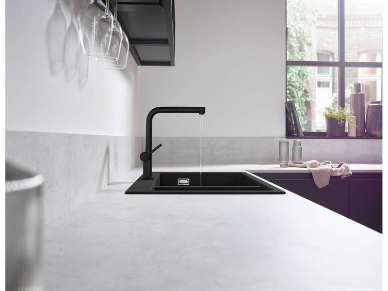 Hansgrohe talis m54 single lever kitchen mixer 270 pull-out