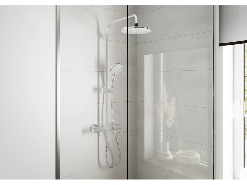 Hansgrohe vernis blend showerpipe 200 1jet ecosmart thm chr