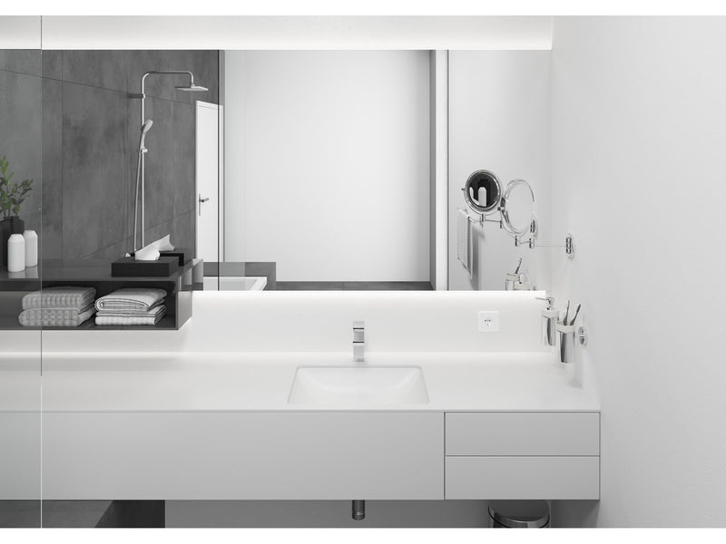 Hansgrohe vernis shape 1-grip wash basin mixer 100 incl. lif