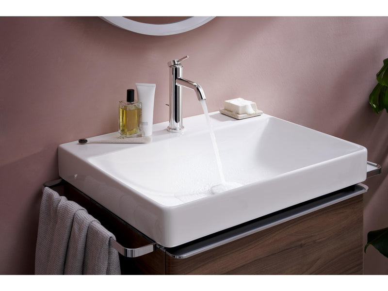 Hansgrohe xelu q wash basin 600/480 with tap hole without ov