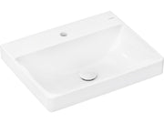 Hansgrohe xelu q wash basin 600/480 with tap hole without ov
