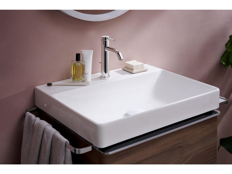 Hansgrohe xelu q wash basin 600/480 with tap hole without ov