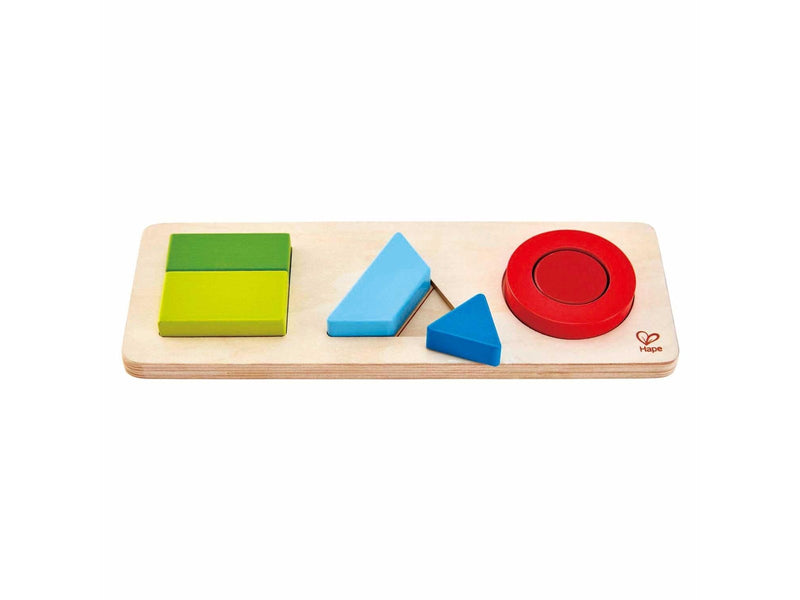 Hape - Geometry Shape Puzzle - 7pcs.