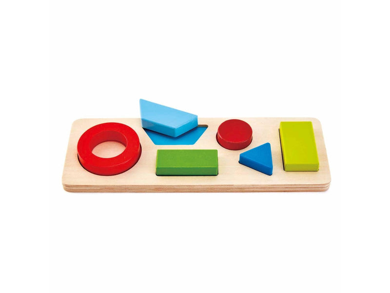 Hape - Geometry Shape Puzzle - 7pcs.