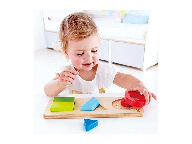Hape - Geometry Shape Puzzle - 7pcs.