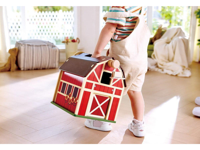Hape Happy Farm Playset