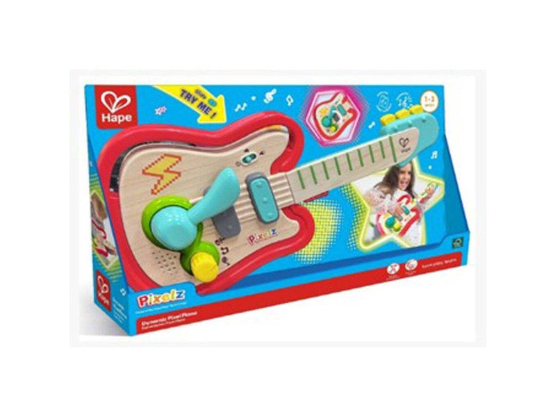 Hape Pixelz Rainbow Rock Guitar
