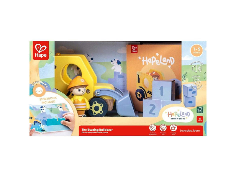 Hape The Buzzing Bulldozer With Sound