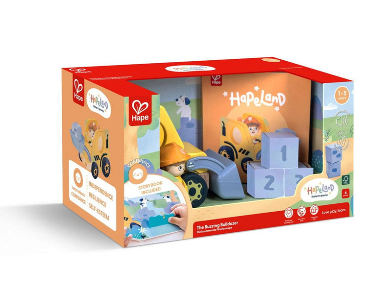 Hape The Buzzing Bulldozer With Sound