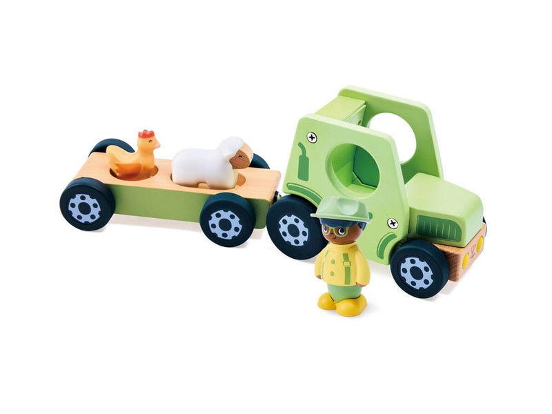 Hape The Rumbling Tractor With Sound