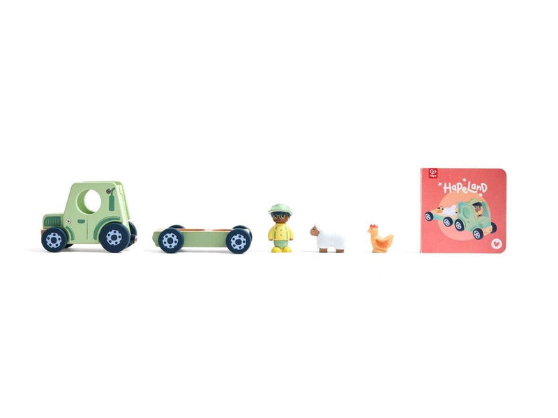 Hape The Rumbling Tractor With Sound