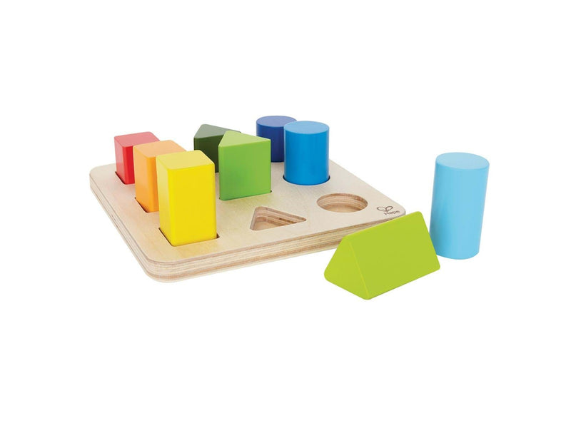 Hape Wooden Sorting Shelf Forms