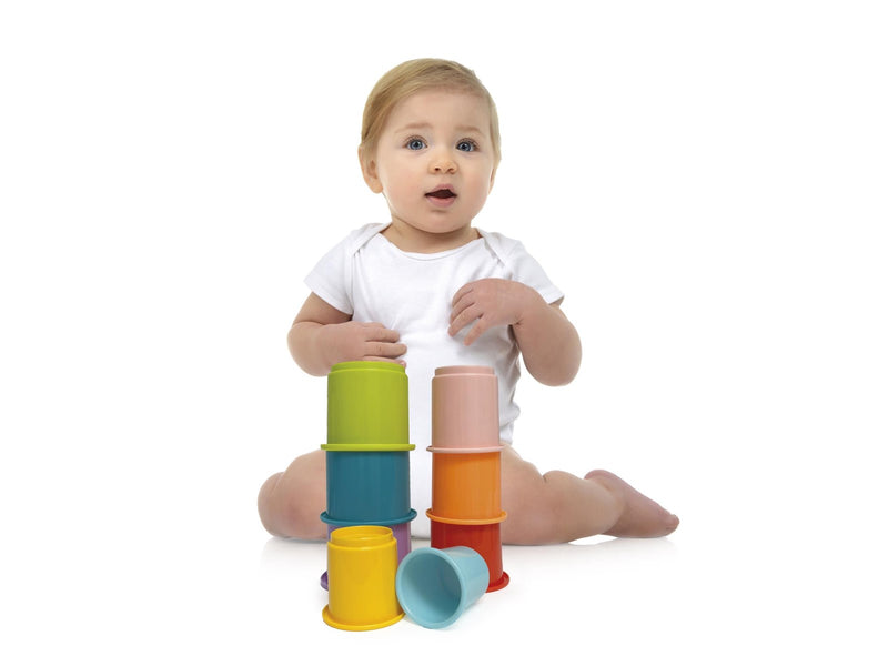 Happy Baby Rainbow Stacking Cups 8 pcs
