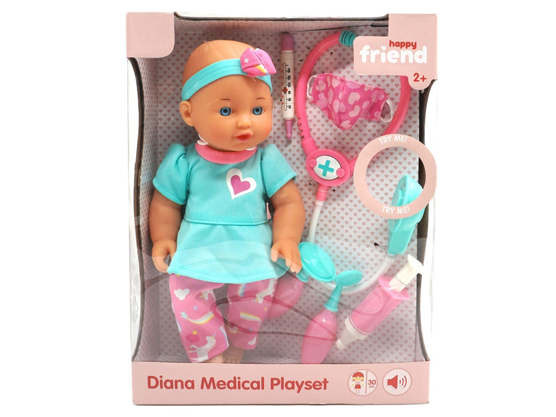 Happy Friend Diana 30cm Medical Playset