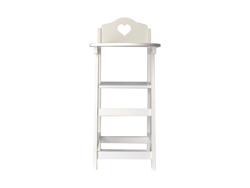 Happy Friend Wooden Doll High Chair