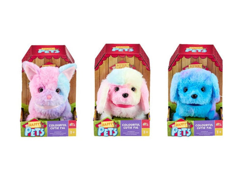 Happy Pets Colourful Cutie Pal 3 asst.