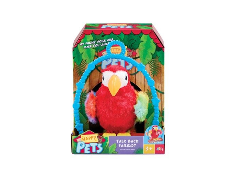Happy Pets Talk Back Parrot