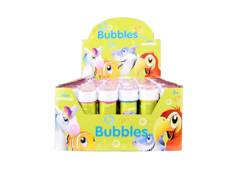 Happy Summer Animal Bubbles  60ml 4asst.
