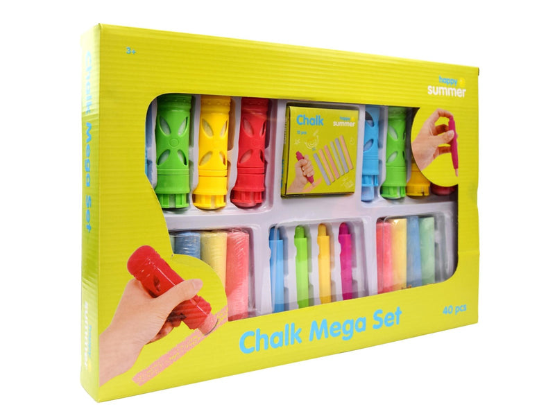 Happy Summer Chalk Mega Set 40 pcs